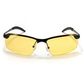Óculos de sol polarizados UV400 masculinos para ciclismo e direção noturna